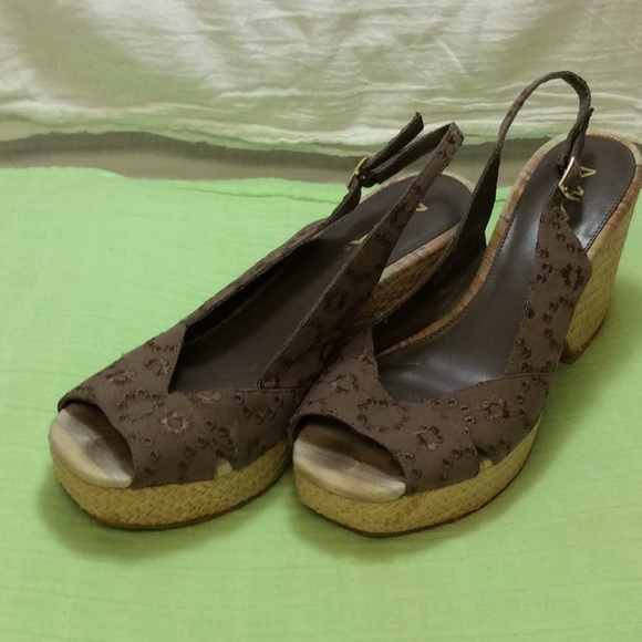 MIA Shoes - Mia size 10 women’s wedge heels.